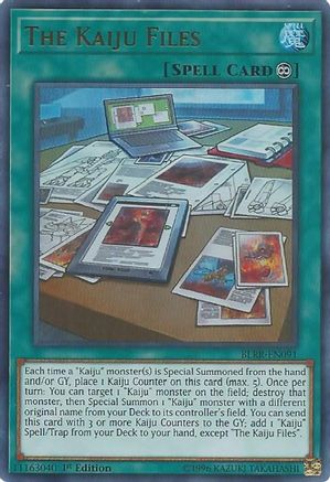The Kaiju Files [BLRR-EN091] Ultra Rare