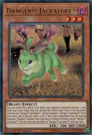 Danger!? Jackalope? [CYHO-EN085] Ultra Rare