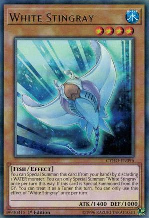 White Stingray [CYHO-EN096] Rare