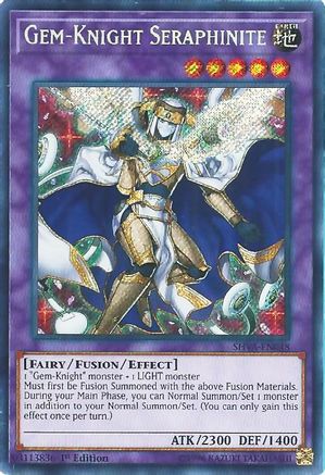 Gem-Knight Seraphinite [SHVA-EN048] Secret Rare