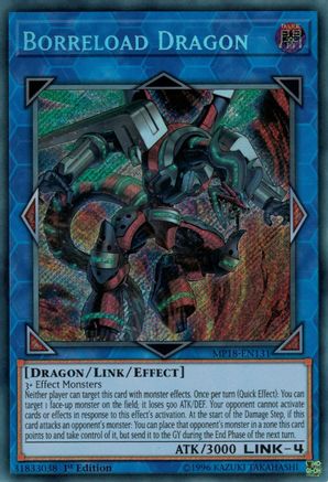 Borreload Dragon [MP18-EN131] Secret Rare