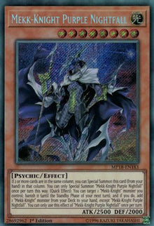 Mekk-Knight Purple Nightfall [MP18-EN183] Secret Rare