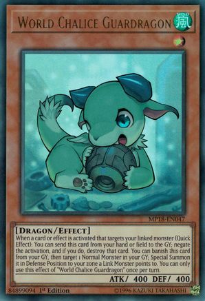 World Chalice Guardragon [MP18-EN047] Ultra Rare