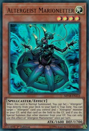 Altergeist Marionetter [MP18-EN113] Ultra Rare