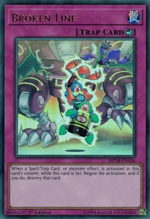 Broken Line [MP18-EN156] Ultra Rare