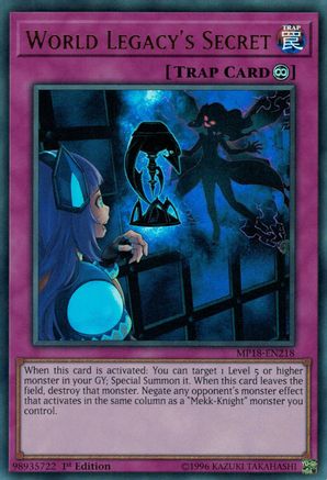 World Legacy's Secret [MP18-EN218] Ultra Rare