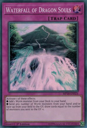 Waterfall of Dragon Souls [MP18-EN024] Super Rare