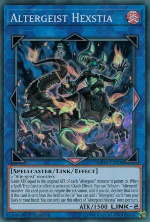 Altergeist Hexstia [MP18-EN200] Super Rare