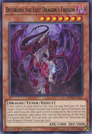 Destrudo the Lost Dragon's Frisson [MP18-EN127] Rare