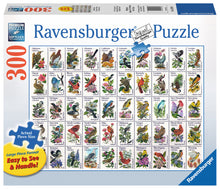 Ravensburger: 50 Bird Stamps 300pc