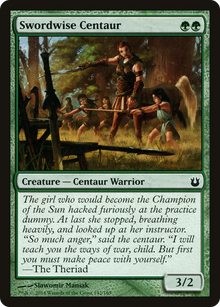 Swordwise Centaur [Born of the Gods]