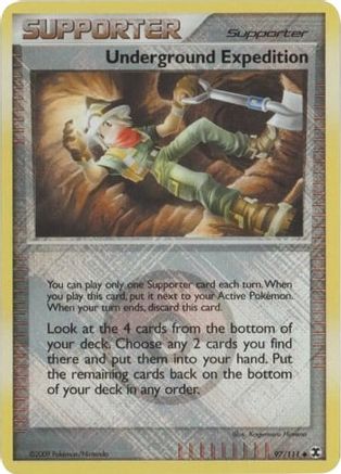 Underground Expedition (97/111) (League Promo) [Platinum: Rising Rivals]