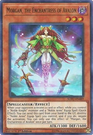 Morgan, the Enchantress of Avalon [SOFU-EN089] Ultra Rare