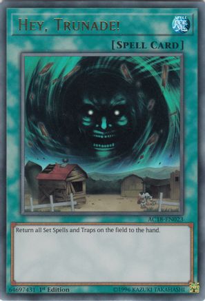 Hey, Trunade! [AC18-EN023] Ultra Rare