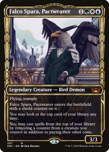 Falco Spara, Pactweaver (Showcase Golden Age) [Streets of New Capenna]