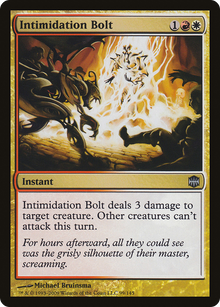 Intimidation Bolt [Alara Reborn]