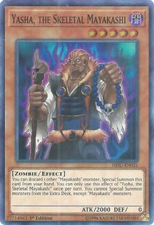 Yasha, the Skeletal Mayakashi [HISU-EN031] Super Rare