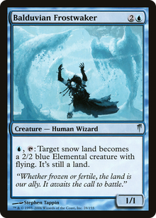 Balduvian Frostwaker [Coldsnap]