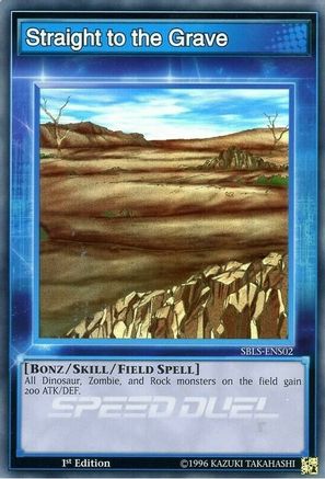 Straight to the Grave [SBLS-ENS02] Super Rare