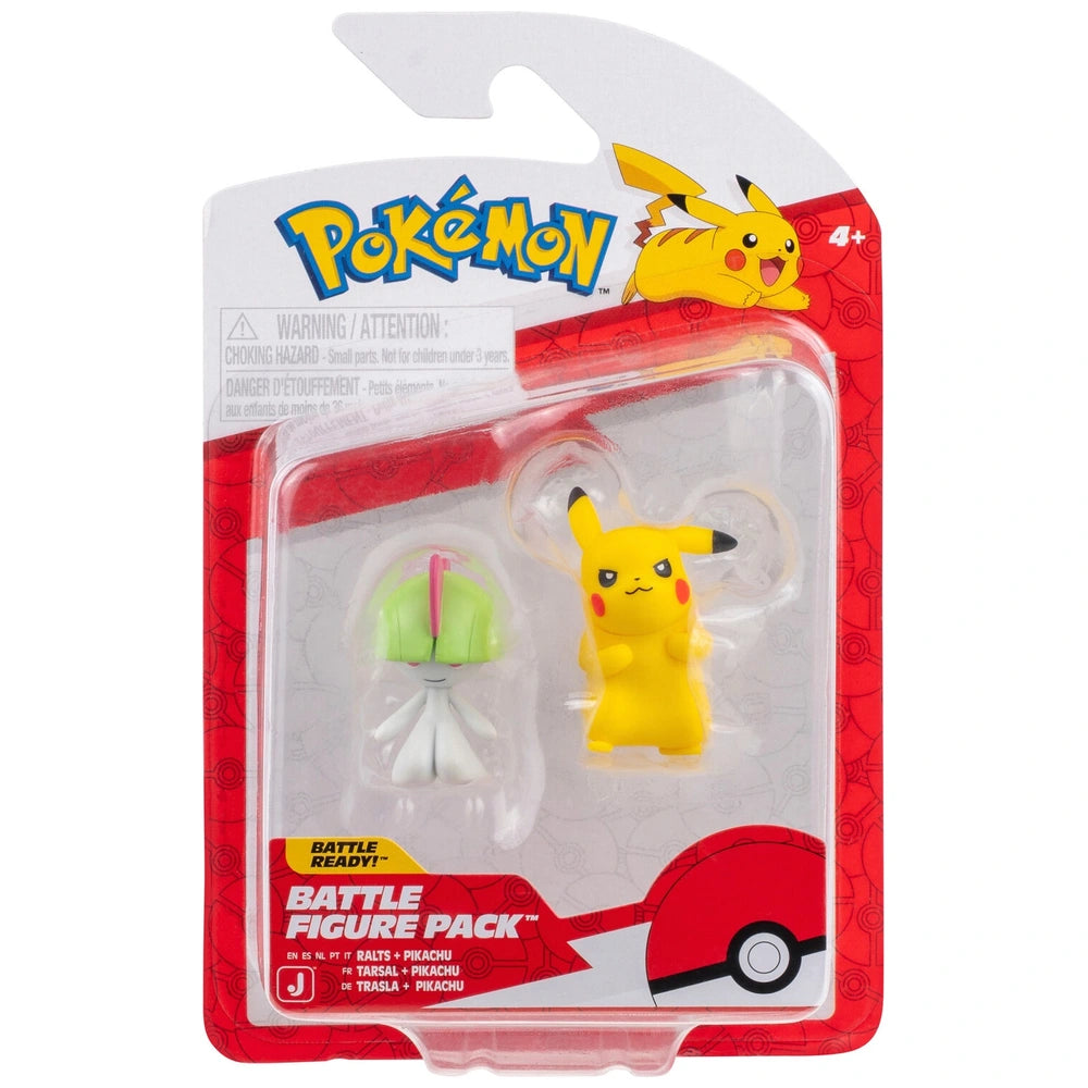 Pokemon: Battle Figure Pack - Raltz & Pikachu