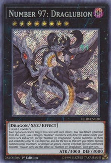 Number 97: Draglubion [BLHR-EN030] Secret Rare