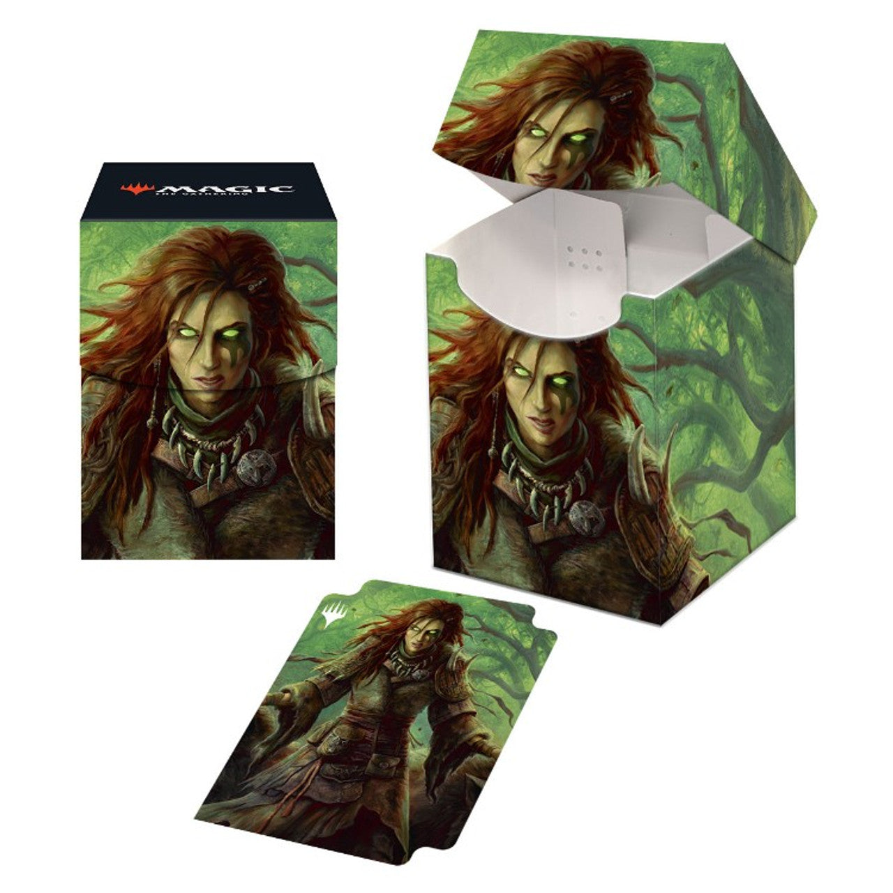 MTG: Deck Box 100+ Faldorn, Dread Wolf Herald