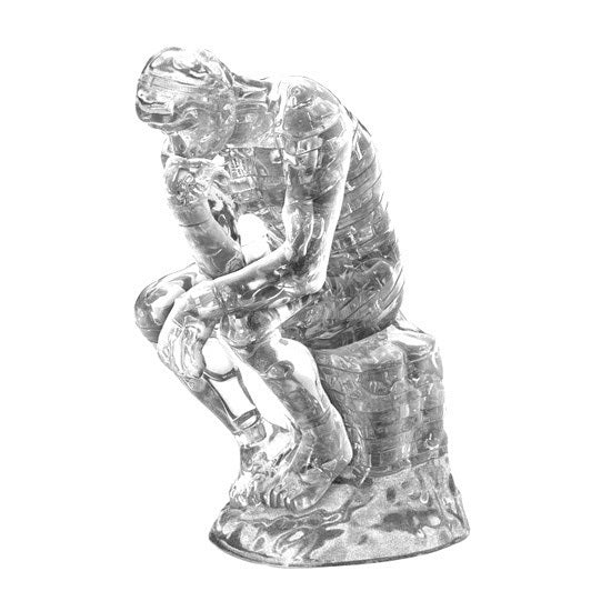 Crystal Puzzle: The Thinker