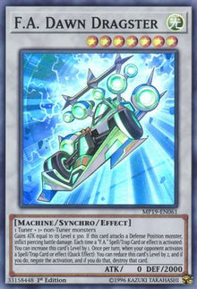 F.A. Dawn Dragster [MP19-EN061] Super Rare