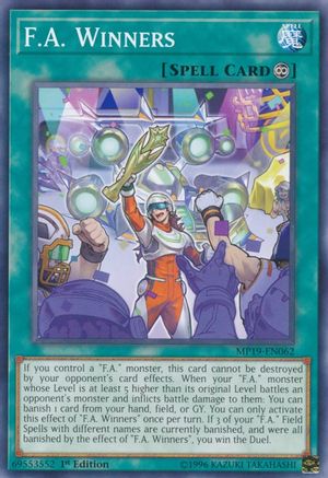 F.A. Winners [MP19-EN062] Common