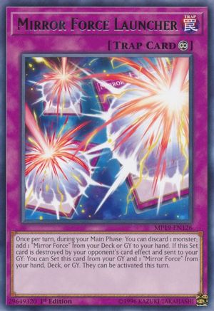 Mirror Force Launcher [MP19-EN126] Rare