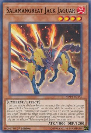 Salamangreat Jack Jaguar [MP19-EN156] Common
