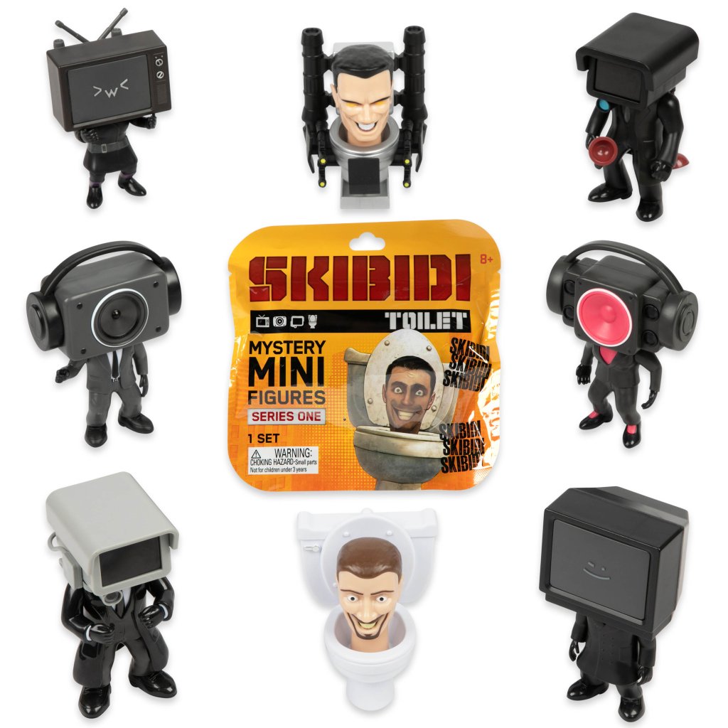 Skibidi Toilet: Mini Mystery Figures - Series 1 (Blind Bag)