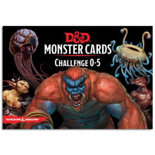 Dungeons & Dragons 5th Edition: Monster Cards 0-5
