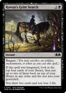Rowan's Grim Search [Wilds of Eldraine]