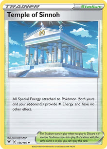 Temple of Sinnoh (155/189) [Sword & Shield: Astral Radiance]