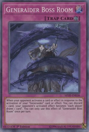 Generaider Boss Room [MYFI-EN038] Super Rare