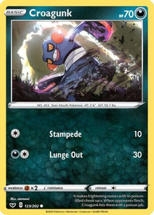 Croagunk (123/202) [Sword & Shield: Base Set]