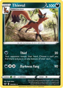 Thievul (126/202) [Sword & Shield: Base Set]