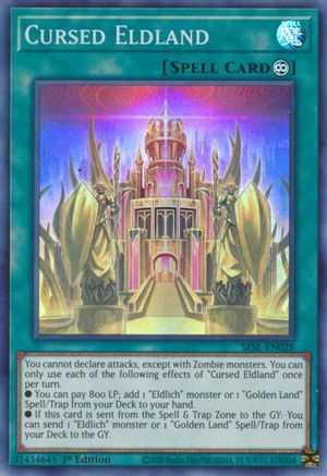 Cursed Eldland [SESL-EN028] Super Rare