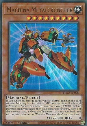 Machina Metalcruncher [ETCO-EN098] Ultra Rare