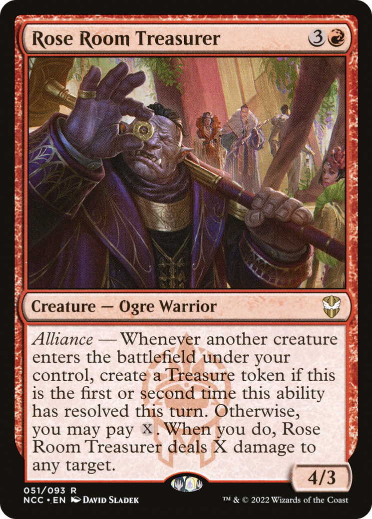 Rose Room Treasurer [Streets of New Capenna Commander]