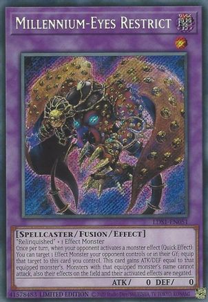 Millennium-Eyes Restrict [LDS1-EN051] Secret Rare