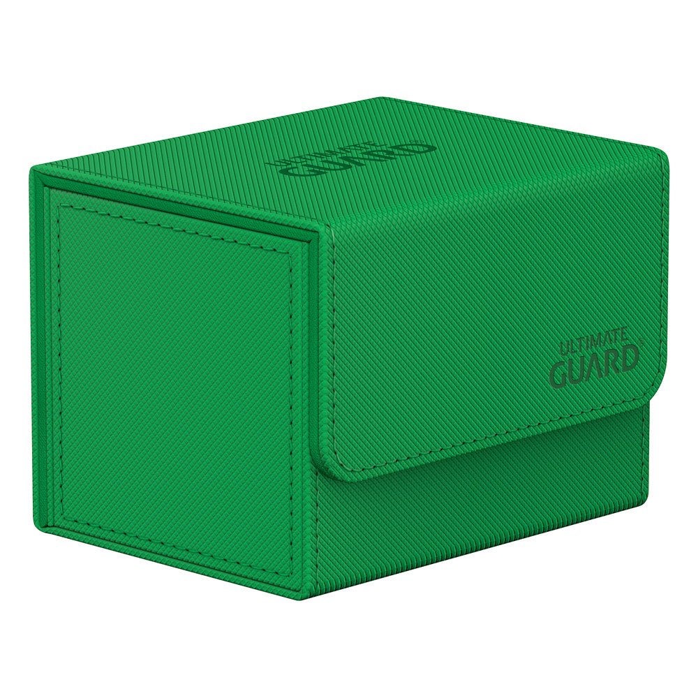 Ultimate Guard SideWinder 100+ Standard Size XenoSkin Green Deck Box