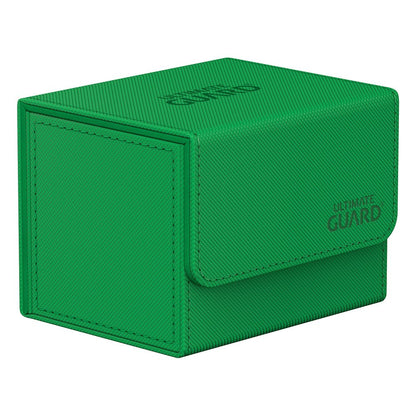 Ultimate Guard SideWinder 100+ Standard Size XenoSkin Green Deck Box