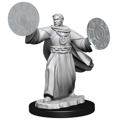 Critical Role Unpainted Miniatures: Human Graviturgy and Chronurgy Wizards Female