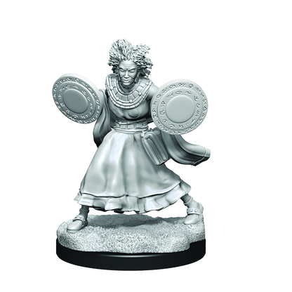 Critical Role Unpainted Miniatures: Human Graviturgy and Chronurgy Wizards Female