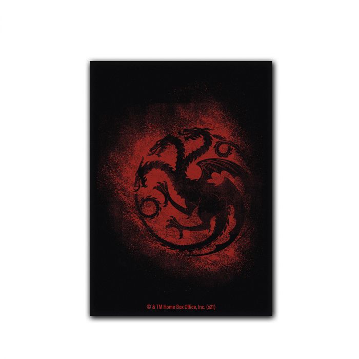 Dragon Shield: Brushed Art Sleeves (100) House Targaryen