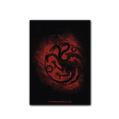 Dragon Shield: Brushed Art Sleeves (100) House Targaryen