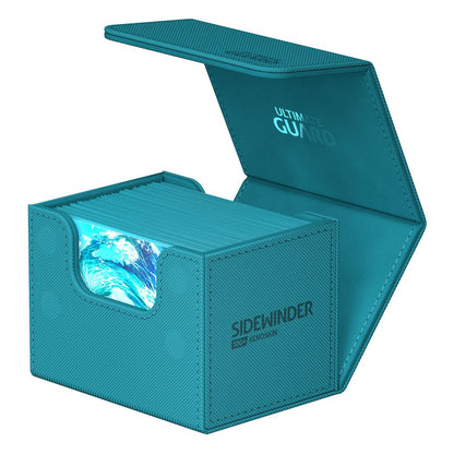Ultimate Guard: Deck Box – XenoSkin Monocolor Sidewinder 100+ – Petrol