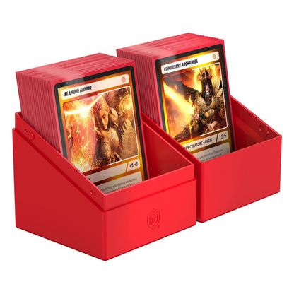 Ultimate Guard: Boulder 100+ Solid Red